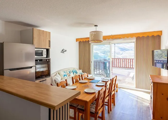 Spacieux 8 Pers, Peyragudes, Terrasse, Parking Gratuit, Avantages Location - Fr-1-695-44 *